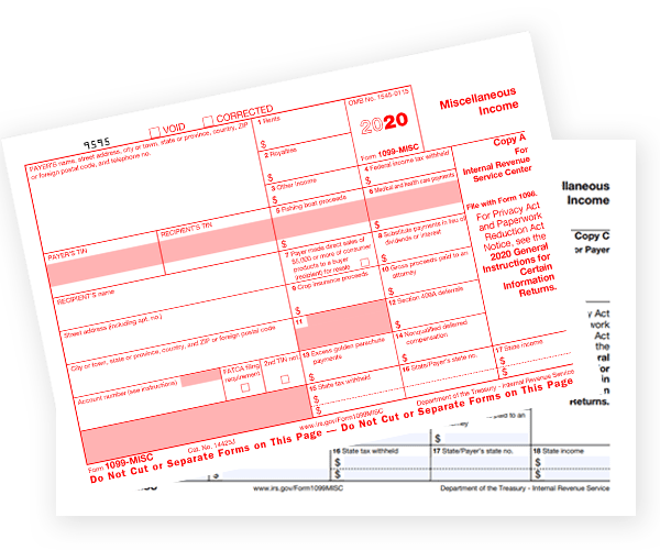 2020 Form 1099-MISC